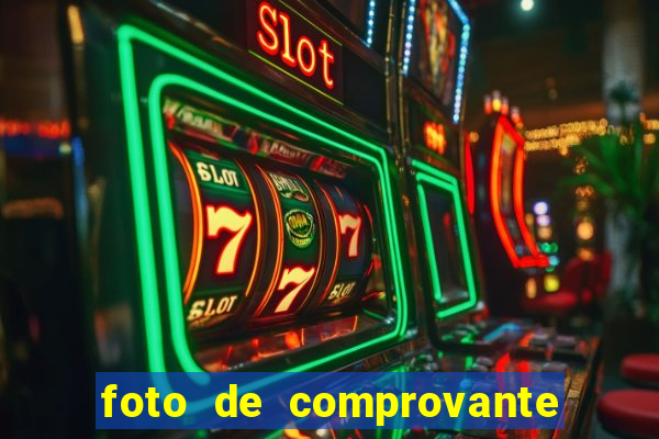 foto de comprovante de pix falso